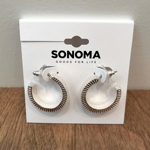 Sonoma Textured Silver Earrings